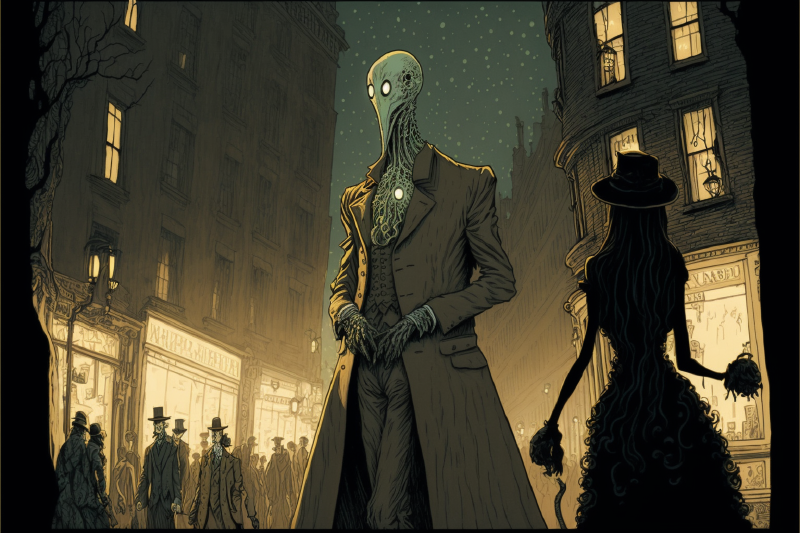 Victorian Lovecraft Cryptids