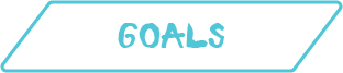 Flat Twitch panel outlining streaming goals