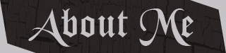 Gothic Twitch panel displaying About Me information