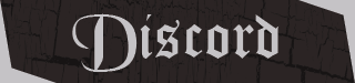 Gothic Twitch panel with Discord social link