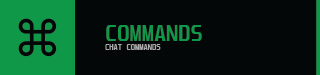 Modern Twitch panel showing chat commands