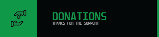 Modern Twitch panel for donations