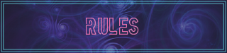 Retro Twitch panel displaying channel rules