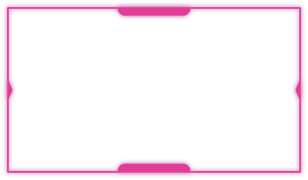 Synth Twitch webcam frame with 16:9 aspect ratio